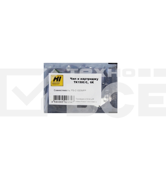 Чип Hi-Black к картриджу Kyocera FS-C1020MFP (TK-150), C, 6K