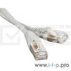 Патч-корд Hyperline PC-LPM-STP-RJ45-RJ45-C6a-3M-LSZH-GY Патч-корд FTP, Cat.6a, LSZH, 3 м, серый, фото 1