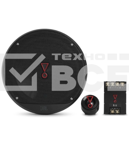 Колонки автомобильные JBL Stage3 607C 250Вт 92дБ 3Ом 16.5см (6 1/2дюйм) (ком.:4кол.) компонентные двухполосные