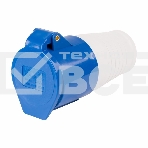 Розетка 223 переносная 2Р+РЕ 32А 220В IP44 Rexant, фото2