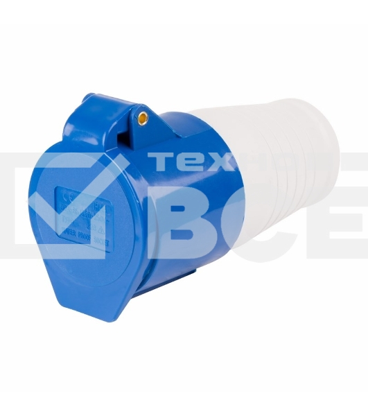 Розетка 223 переносная 2Р+РЕ 32А 220В IP44 Rexant
