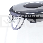 Чайник электрический Galaxy Line GL 0552, черный, стекло, 2200 Вт, 1,7 л, LED-подсветка, шкала уровня воды, корпус из термостойкого стекла, фото3