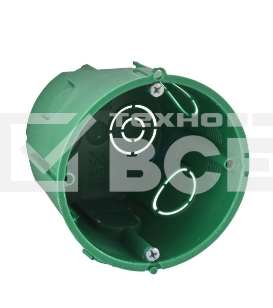 Установочная коробка сплошных стен 68x60Установочная коробка сплошных стен 68x60