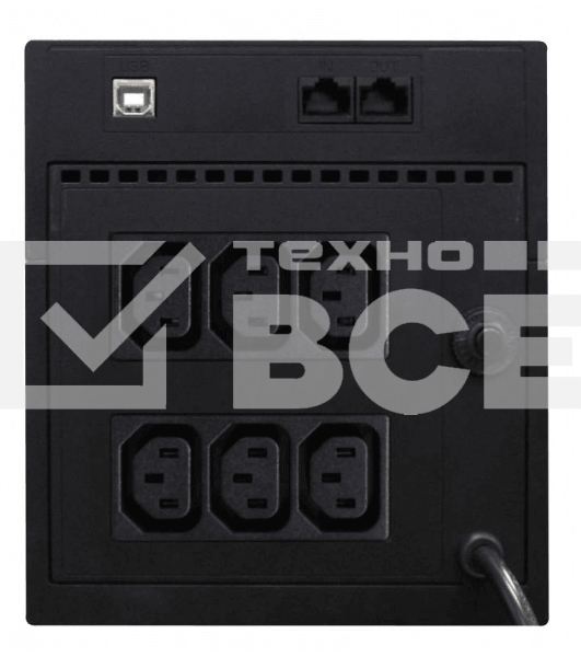 Источник бесперебойного питания Powercom Raptor RPT-1500AP 900Вт 1500ВА черный