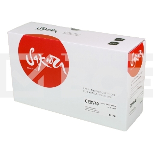 Картридж Sakura CEXV40 для Canon IR1133, iR1133A, iR1133IF, черный, 6000 к.