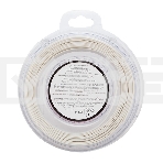 Трубка термоусаживаемая Rexant 8.0/4.0мм белый ролик 2.44 м, фото 1