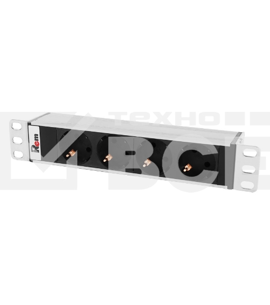 Блок силовых розеток Rem Rem-10, Shuko х 4, вход IEC 320 C14, 10