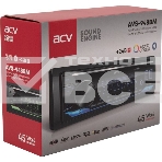 Автомагнитола ACV AVS-948BM, 1 DIN, Bluetooth, USB Type-A, AUX, фото2