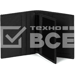Чехол для кредитных карт Piquadro Black Square PP1518B3R/N черный натур.кожа