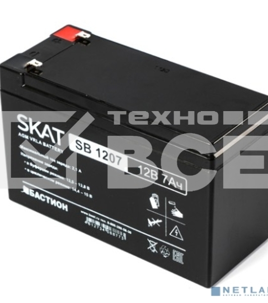 Батарея SKAT SB 1207 (12V 7Ah)