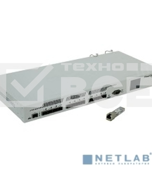 Маршрутизатор Mikrotik CCR1016-12S-1S+ Cloud Core Router 1016-12S-1S+ with Tilera Tile-Gx16 CPU (16-cores, 1.2Ghz per core), 2GB RAM, 12xSFP cages, 1xSFP+ cage, RouterOS L6, 1U rackmount case, Dual PSU, LCD panel