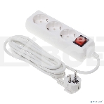 Сетевой удлинитель Buro BU-PS3.3/W 3м (3 розетки) белый (пакет ПЭ), фото3