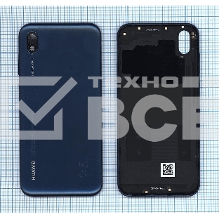 Задняя крышка для Huawei Y6 2019  синяя