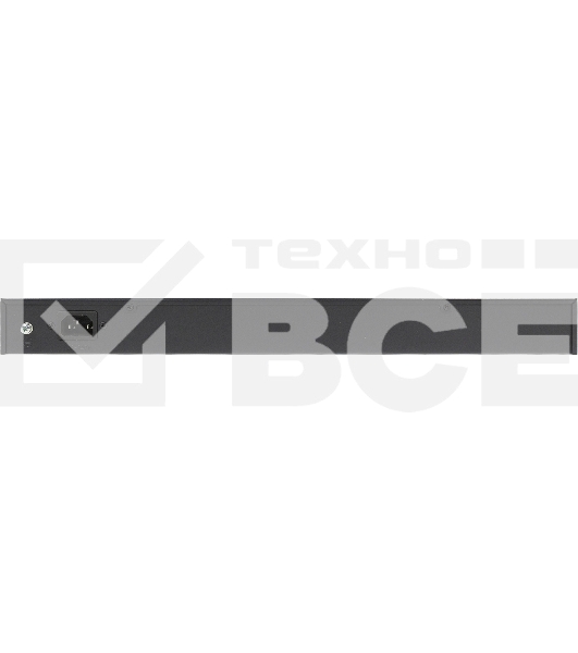 Коммутатор Smart Managed Switch 24x100Base-TX PoE, 2xCombo 1000Base-T/SFP, PoE Budget 280W, 19