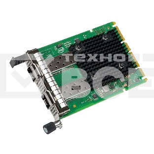 Сетевая карта/ Intel® Ethernet Network Adapter X710-DA2 for OCP 3.0, Dual SFP+ Ports, 10 GBit/s, OCP 3.0 PCI-E x8 (v3), VMDq, PCI-SIG* SR-IOV Capable, iSCSI,NFS