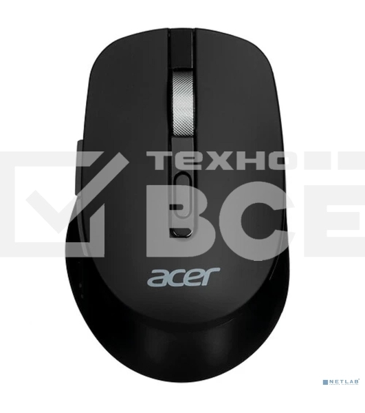 Мышь беспроводная Acer OMR310 черный, 1600 dpi, радиоканал, Bluetooth, USB, кнопки - 7