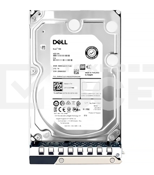 Жесткий диск Dell 2TB 7.2K RPM SATA 6Gbps 512n 3.5in Hot-plug Hard Drive