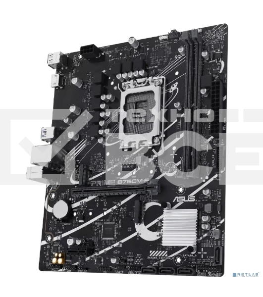 Материнская плата Asus PRIME B760M-F Soc-1700 Intel B760 2xDDR5 mATX AC`97 8ch(7.1) GbLAN RAID+HDMI