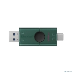 Флешка USB Kingston DataTraveler Duo (DTDEG2/256Gb), 256Gb, USB3.2/Type-C, R/W 150/60, зеленая, фото5
