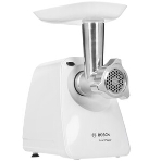 Мясорубка электрическая Bosch MFW2515W белый, 1500 Вт, 1.7 кг/мин, защита от перегрузки, насадки - 4, фото8