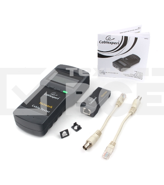 Цифровой тестер LAN Cablexpert NCT-3, для RG-45, RG-58, RJ-12,11