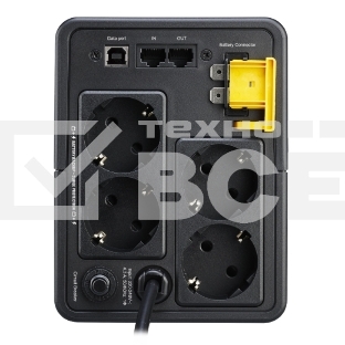 Источник бесперебойного питания APC Back-UPS BX950MI-GR 520Вт 950ВА черный