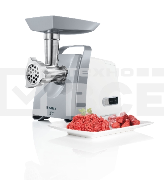 Мясорубка Bosch ProPower MFW66020 1800Вт белый/серый