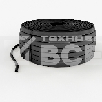 Трубка кембрик ТВ-40 ПВХ Rexant черный, Ø 14 мм, фото 1