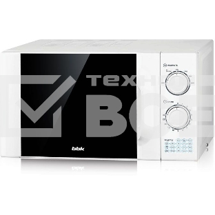 Микроволновая печь BBK 23MWS-927M/W белый, 23 л, 900 Вт, сенсор/поворотный механизм