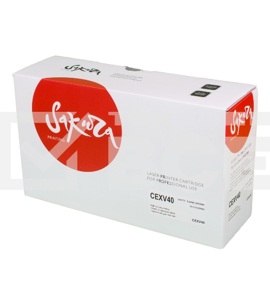 Картридж Sakura CEXV40 для Canon IR1133, iR1133A, iR1133IF, черный, 6000 к.