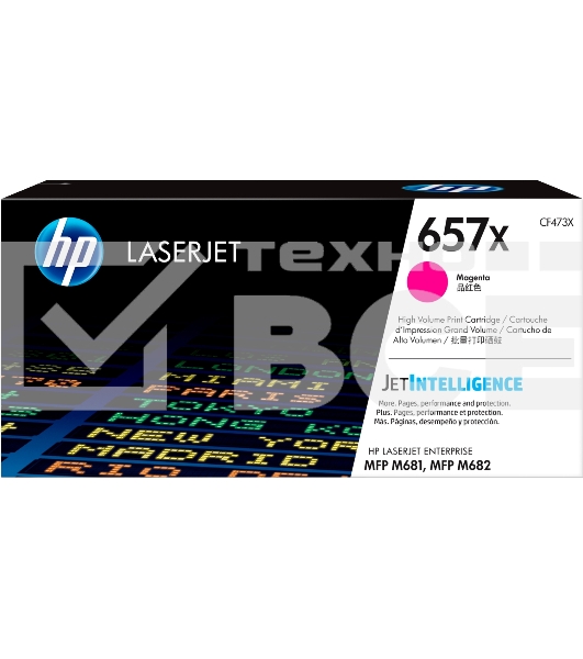 Контрактный Картридж лазерный HP 657X Mgn Contract LJ Toner Cartridge