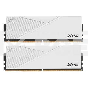 Оперативная память XPG Lancer, DDR5, 32GB (2x16GB), 6000MHz, CL30, с радиаторами, белый