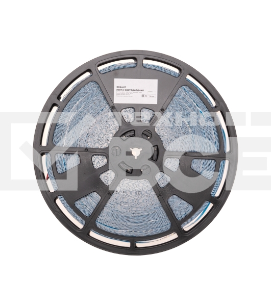 Лента светодиодная 12В, SMD2835, 14,4Вт/м, 120 LED/м, 4000K, 8мм, 50м, IP20 Rexant