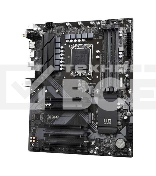 Материнская плата Gigabyte B760 DS3H, LGA 1700, Intel B760, 4xDDR5, 4xSATA, 2xM.2, 1xPCIe 4.0 x16, 4xPCIe 3.0 x1, 1xHDMI, 1xDP, 1x 1Gb LAN, 1xUSB 3.2 Gen 2, 1xUSB 3.2 Gen 2x2, 4xUSB 2.0, 3x3.5 мм, 7.1, ATX