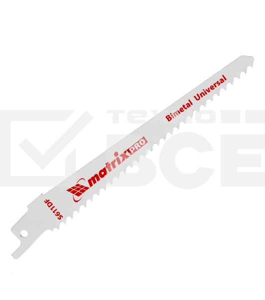 Полотна универсальные для сабельной пилы S611DF 125 / 4,3 мм, Bimetal, 2 шт., PRO Matrix