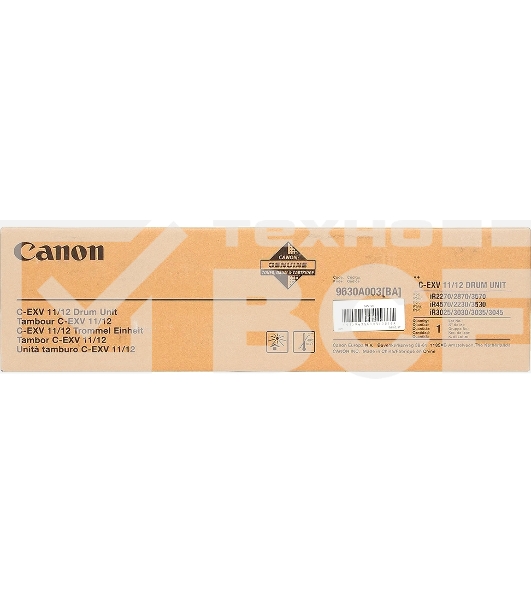 Барабан Canon C-EXV11/C-EXV12/GPR-15/GPR-16 9630A003BA/9630A004BA DrumUnit Canon iR2270/2870/3025, Черный, 75 000 стр. Orig.