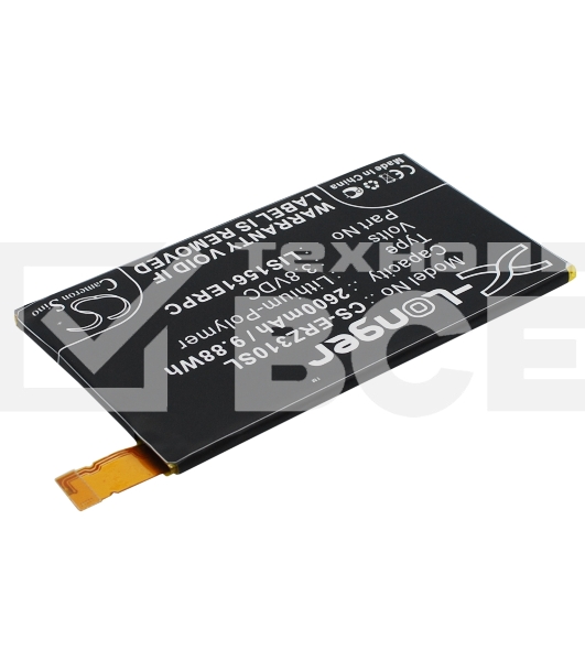 Аккумулятор CameronSino CS-ERZ310SL LIS1561ERPC для Sony Xperia Z3 Compact D5803 LTE 3.8V / 2600mAh / 9.88Wh