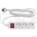 Сетевой удлинитель Buro BU-PS3.3/W 3м (3 розетки) белый (пакет ПЭ), фото4