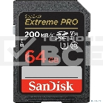 Карта памяти SanDisk Extreme PRO 64GB SDXC Memory Card 200MB/s, фото3