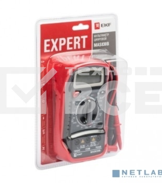 Мультиметр цифровой MAS830B Expert EKF In-180701-pm830B