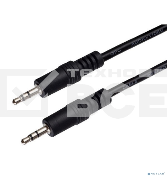 Кабель PERFEO Jack 3.5 мм вилка - Jack 3.5 мм вилка, 3 м (J2104)