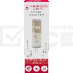 Лампа светодиодная Thomson TH-B4232 7Вт цок.:G4 капсул. 220B 3000K св.свеч.бел.теп. (упак.:1шт), фото3