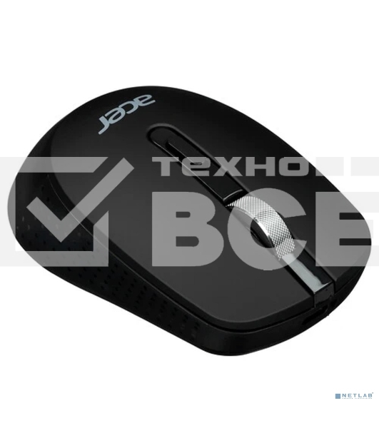 Мышь беспроводная Acer OMR310 черный, 1600 dpi, радиоканал, Bluetooth, USB, кнопки - 7