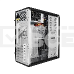 Компьютерный корпус Miditower ExeGate CP-603-UNS450 (ATX, БП UNS450 с вент. 12см, 2хUSB, аудио, черный), фото6