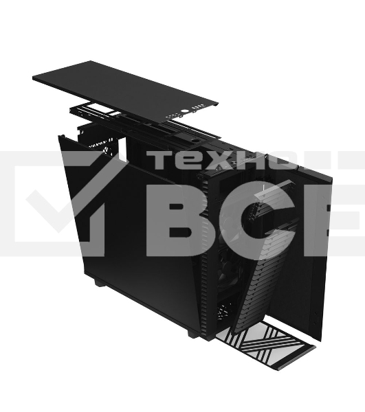 Корпус Fractal Design DEFINE 7 XL BLACK/full tower/E-ATX, EE-ATX, SSI-CEB, SSI-EEB/3x140mm fans inc./FD-C-DEF7X-01