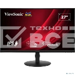 Монитор 27' ViewSonic VA2708-HDJ IPS 1920x1080, 100 Гц, 5 мс, 16:9, 250 кд/м2, 1xHDMI, 1xDP, 1x3.5 мм, черный, фото14