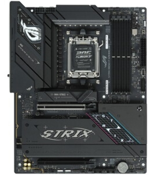 Материнская плата Asus ROG STRIX B850-G GAMING WIFI, AM5, AMD B850, 4xDDR5, 2xSATA, 4xM.2, 1xPCIe 5.0 x16, 1xHDMI, 1xDP, 1x2.5Gb LAN, Wi-Fi 7, Bluetooth 5.4, 1xUSB-C 20Gbps, 1xUSB-C 10Gbps, 2xUSB-A 10Gbps, 4xUSB-A 5Gbps, 2xUSB-A 2.0, 2x3.5 мм, 7.1, mATX