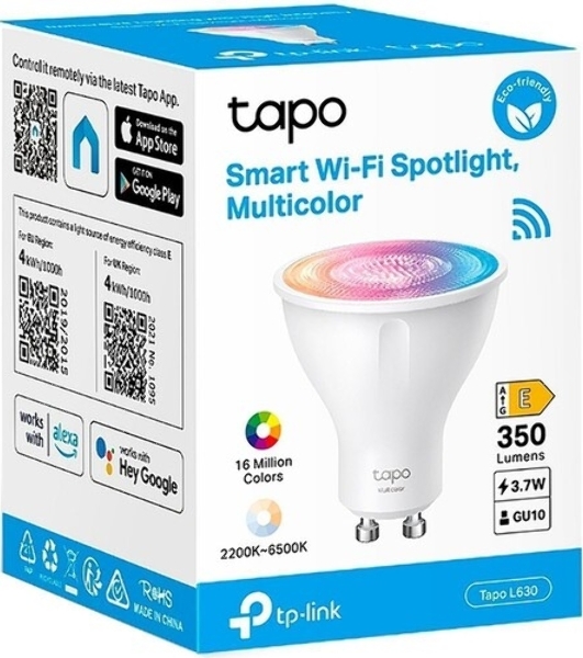 Умная многоцветная Wi-Fi спот-лампа TP-Link Tapo L630