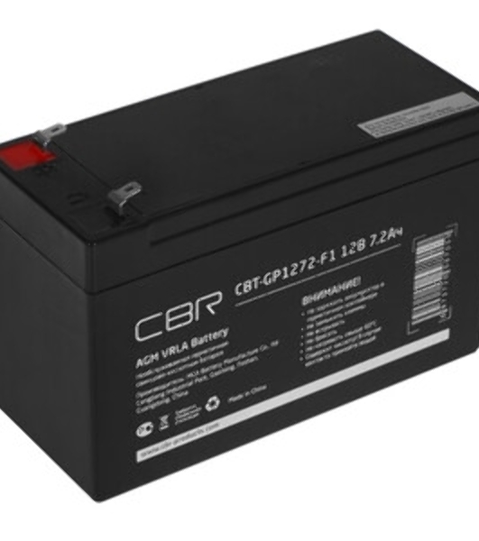 Батарея для ИБП CBR CBT-GP1272-F1 (12В 7.2А·ч), клеммы F1