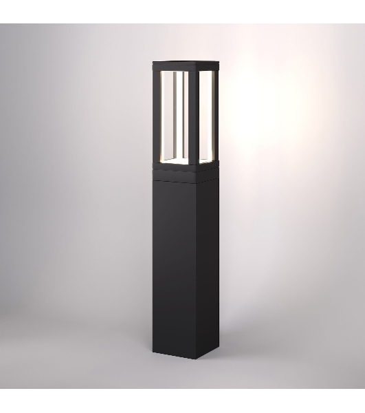 1529 TECHNO LED / Светильник садово-парковый чёрный